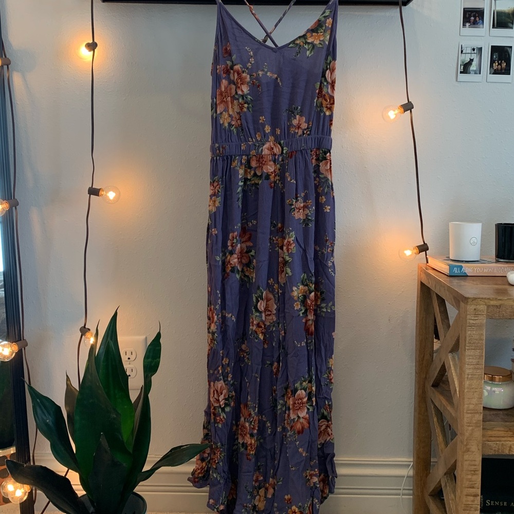 AE floral jumpsuit